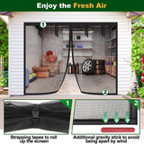 Garage Screen Door Magnetic Custom Size