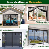 Garage Screen Door Magnetic Custom Size